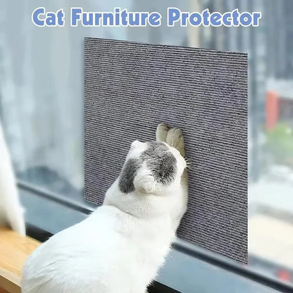 Trimmable Cat Scratch Mat – Sofa, Wall, Corner & Furniture Protector