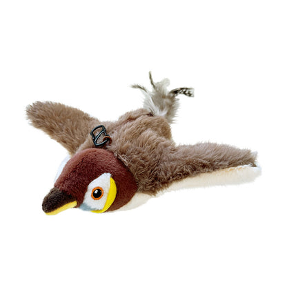 Interactive Flapping Bird Plush Toy for Cats & Dogs – Bite-Resistant Electric Pet Toy