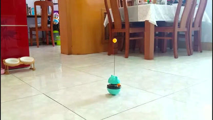 Cat Food Dispensing Ball Toy – Interactive Tumbler Treat Feeder for Cats